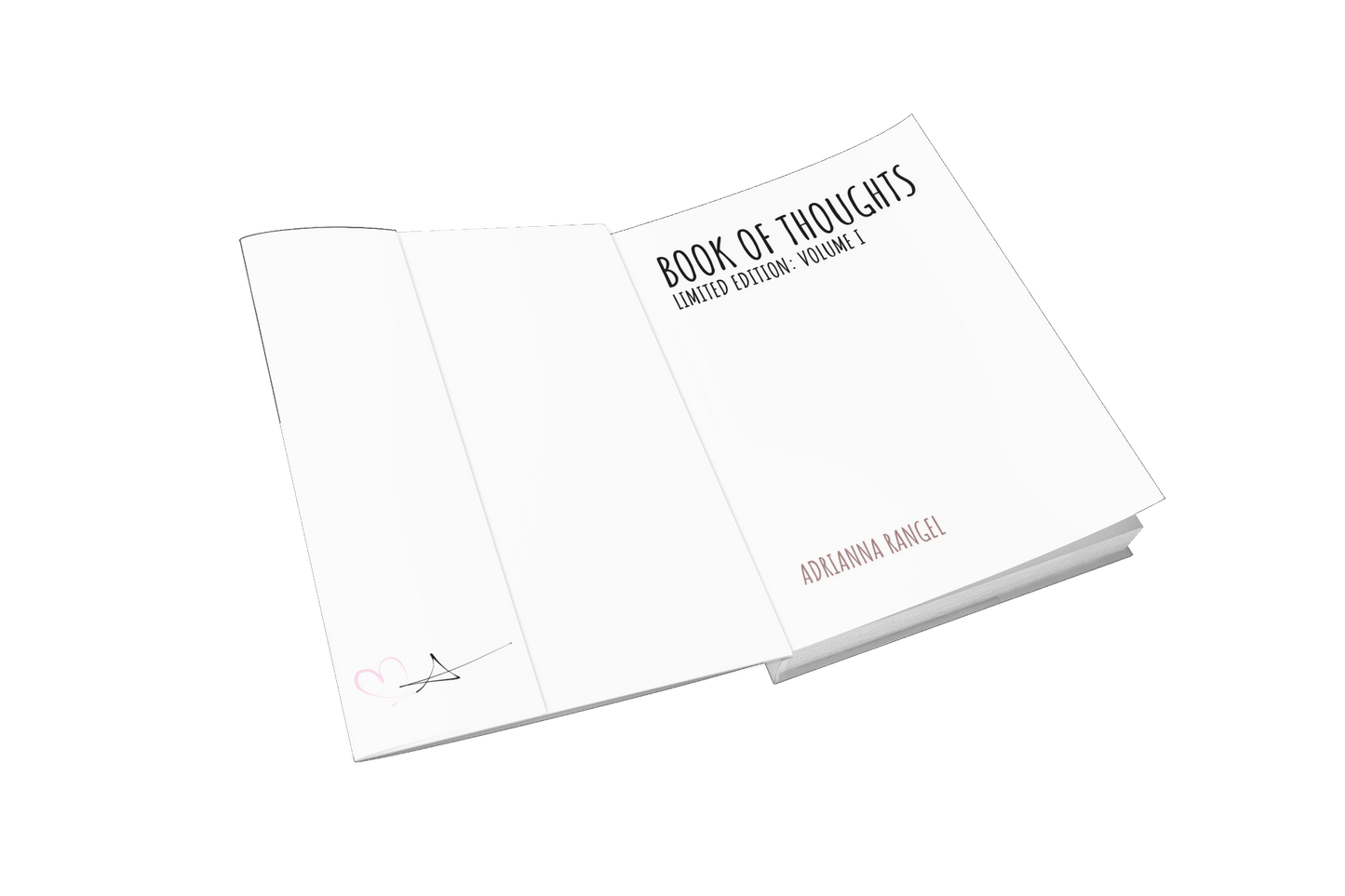 Book of Thoughts Limited Edition Volume I